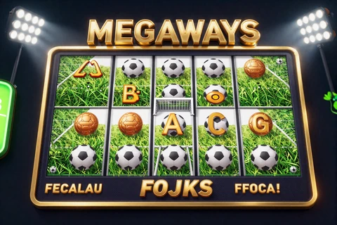 Fu&szlig;ball-Megaways-Slot mit Rasen-Walzen und Toren - Golazzo Football Slots