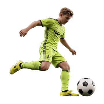 Mittelfeld-Aktion mit Lime-Energiestreak - Golazzo Midfield Power Boost